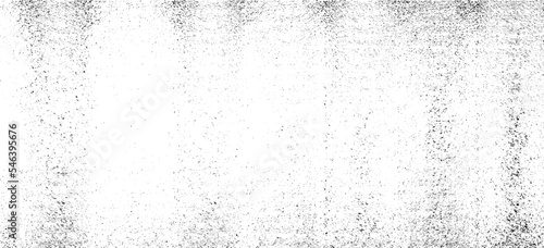 Abstract vector noise. Small particles of debris and dust. Distressed uneven background. Grunge texture overlay with fine grains isolated on white background. Vector illustration. EPS10.