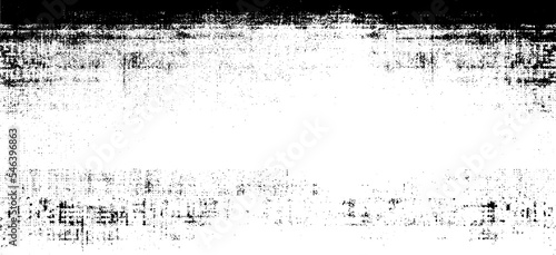 Wallpaper Mural Monochrome texture composed of irregular graphic elements. Distressed uneven grunge background. Abstract vector illustration. Overlay for interesting effect and depth. Isolated on white background. Torontodigital.ca