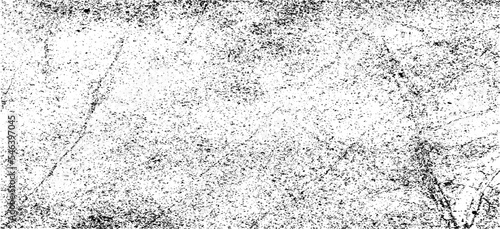 Abstract vector noise. Small particles of debris and dust. Distressed uneven background. Grunge texture overlay with fine grains isolated on white background. Vector illustration. EPS10.