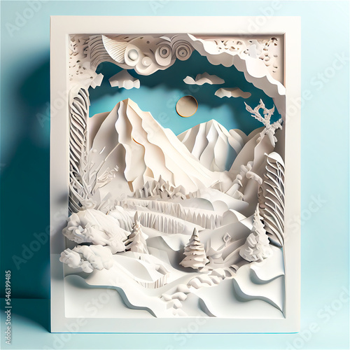 winter origami