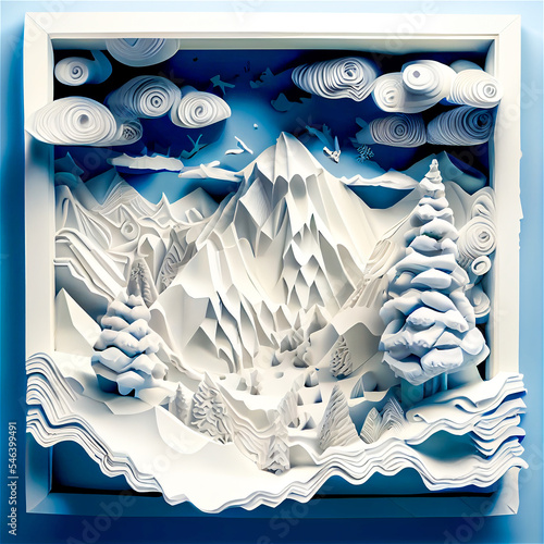 winter origami