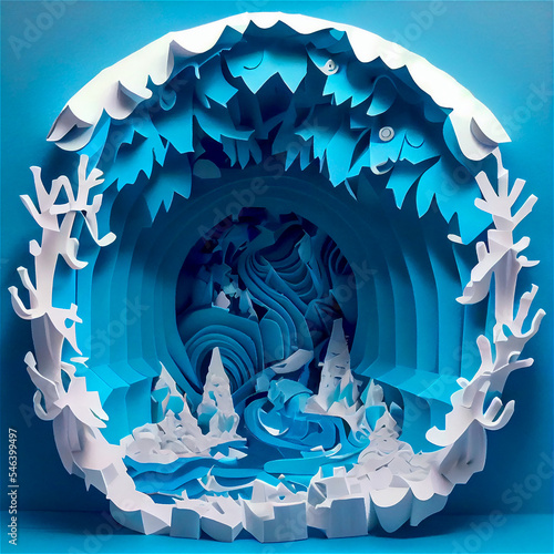 winter origami