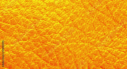 Vector realistic orange fruit skin texture. Yellow bright lemon background. Ripe mandarin seamless pattern. Gold leather horizontal banner. Luxury fabric print. Golden foil isolated. Rich bright sheet