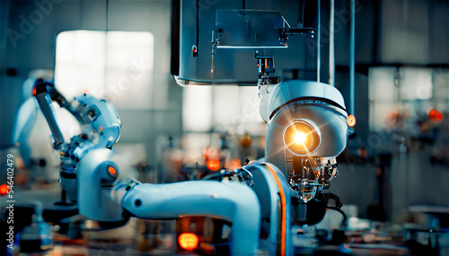 Robot at work