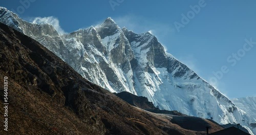 Lhotse himalayas photo