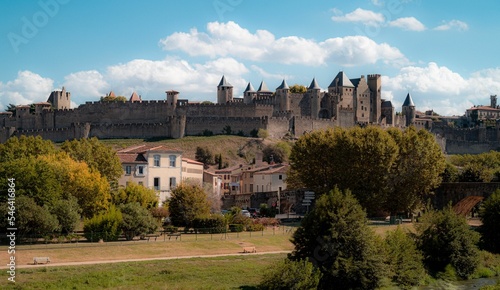 Medieval caste in the South of France photo