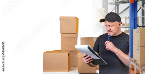 Businessman thought. Man ne...
