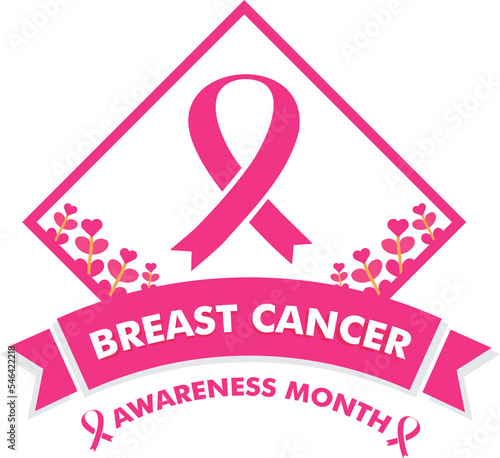 breast cancer awareness day pink ribbon