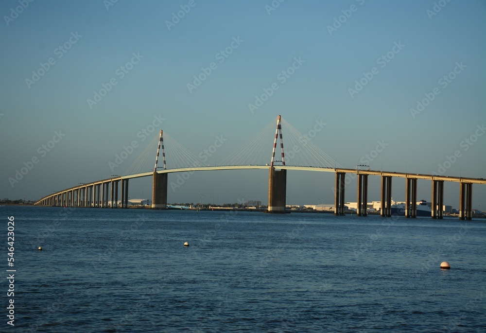 Estuaire de la Loire - Pont de Saint-Nazaire Estuaire de la Loire - Pont de Saint-Nazaire
