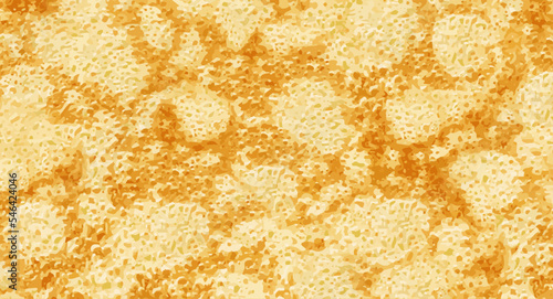 Vector pita realistic texture. Lavash horizontal background. Pancake pattern, top view. Arabic fry street food. Asian national meal. Breakfast 3d shape. Health lunch illustration