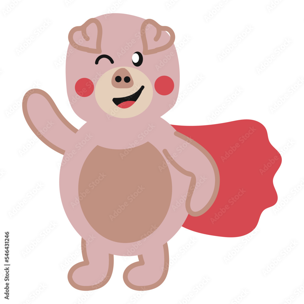 Pig Hand Drawn Childish element Pig Hand Drawn Childish element