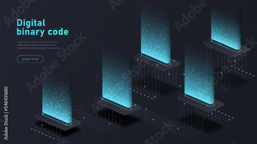 Digital binary code