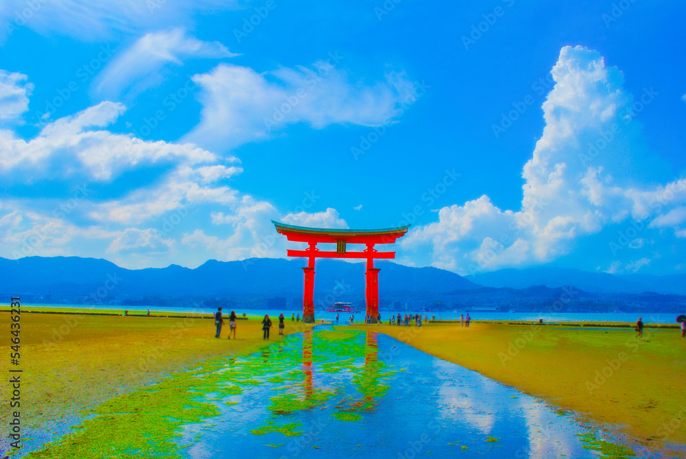 宮島・厳島神社の鳥居 宮島・厳島神社の鳥居