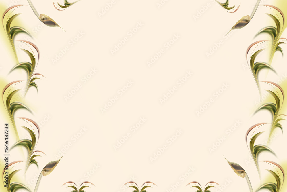 Abstract floral background vector nature illustration graphic design