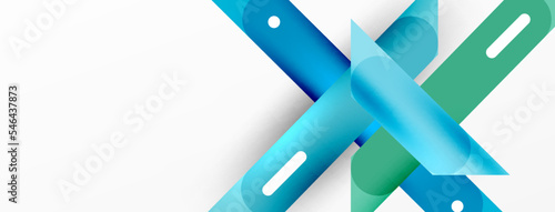Background overlapping lines. Dynamic lines abstract wallpaper. Straight lines composition vector illustration for wallpaper banner background or landing page