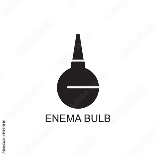 enema bulb icon , medical icon