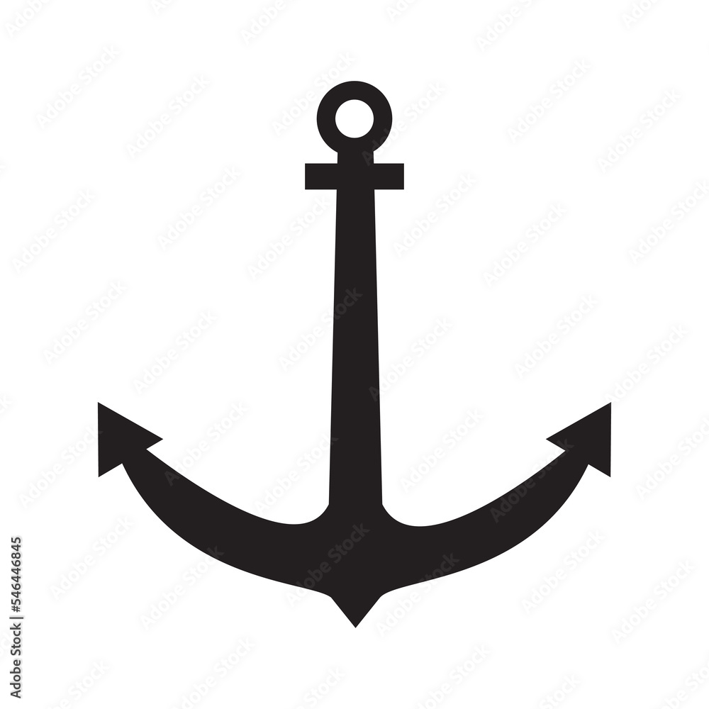 anchor icon vector illustration sign anchor icon vector illustration sign