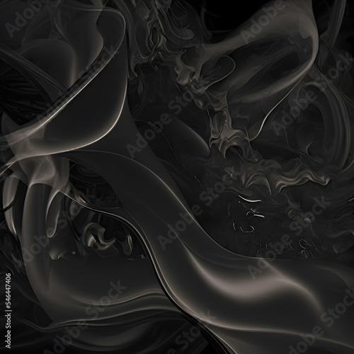 abstract black matter background, neural network generated art. Digitally generated image. Not based on any actual scene or pattern. photo