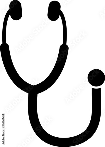 stetoskop icon, vector symbol template on white background..eps