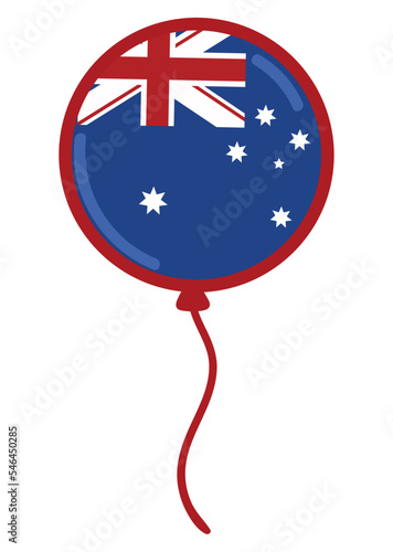 balloon australia day