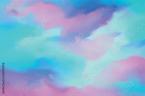 pastel color water painting background