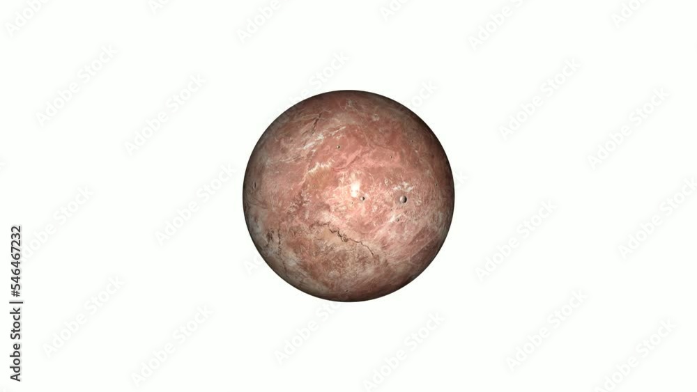 planet animation rotating on 360 degree rotating with white background planet animation rotating on 360 degree rotating with white background