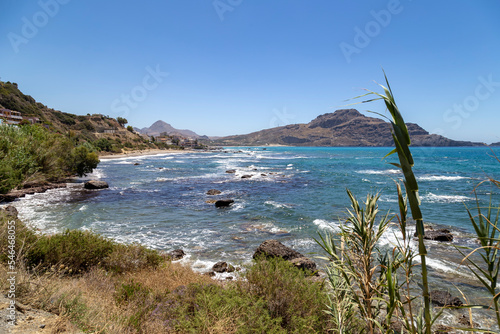 The bay of Plakias on the island of Crete (Greece) photo