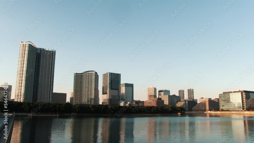 有明アリーナから望む豊洲エリアの全景 有明アリーナから望む豊洲エリアの全景
