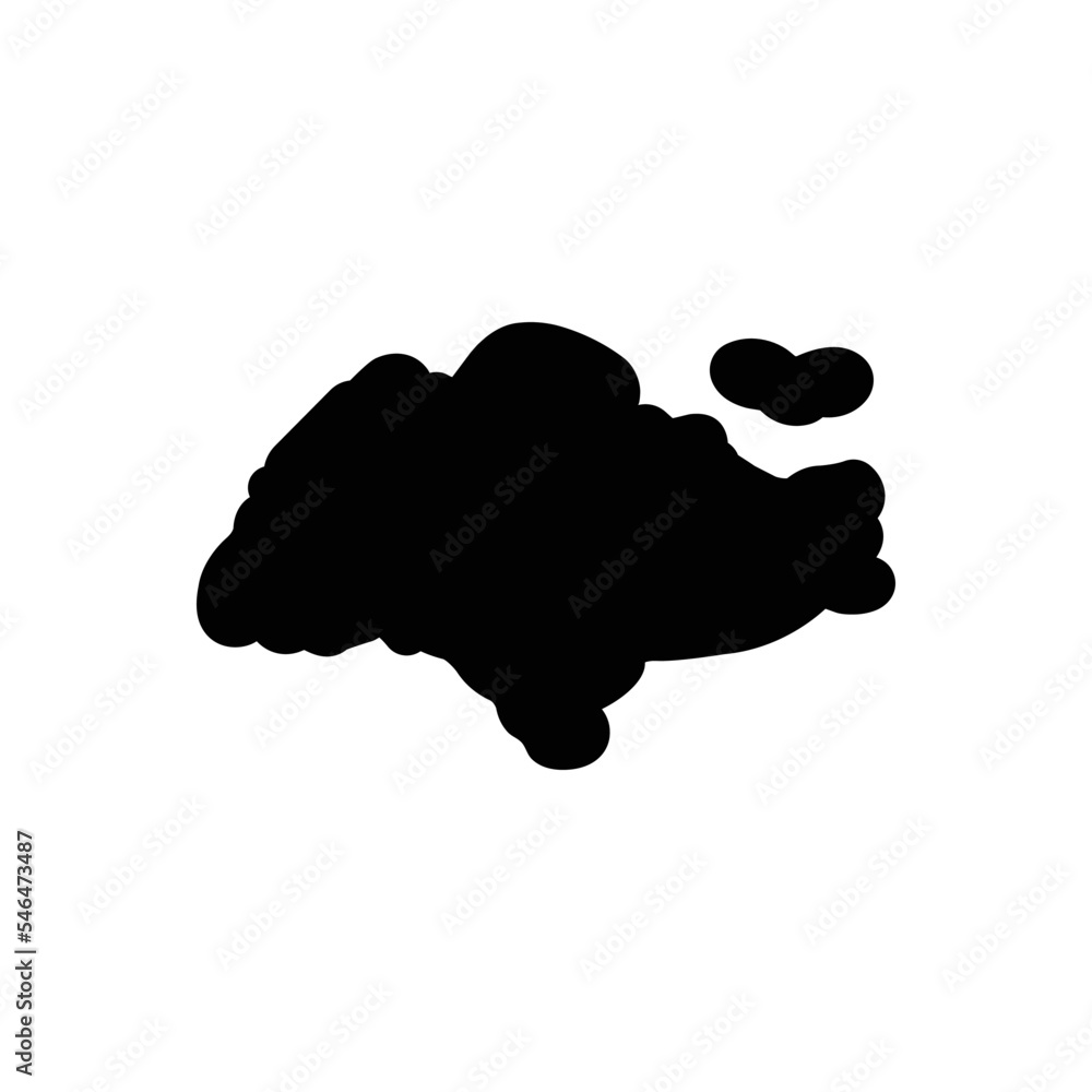 Black solid icon for singapore Black solid icon for singapore