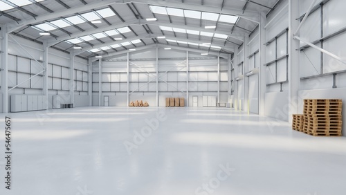 Industrial Warehouse Interior 11b photo