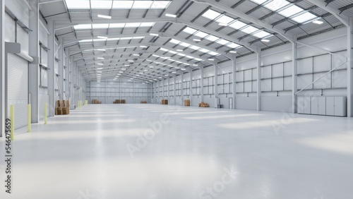 Industrial Warehouse Interior 11b photo