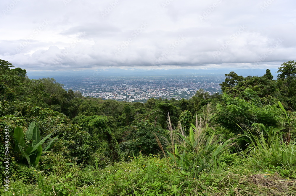 Atmosphere at Doi Suthep Chiang Mai, Thailand.

