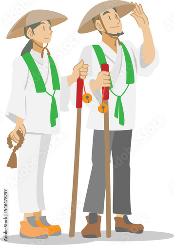 夫婦のお遍路さん