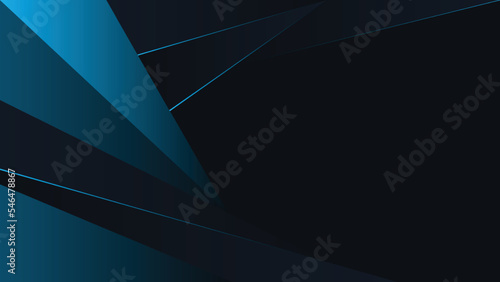 Modern navy blue background with abstract style. Vector illustration design for presentation, banner, cover, web, flyer, card, poster, wallpaper, texture, slide, magazine, and powerpoint