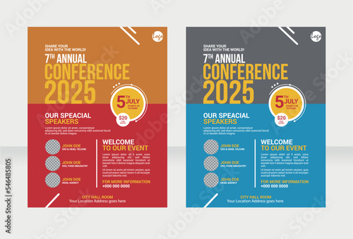 Annual Conference Event Flyer Design
