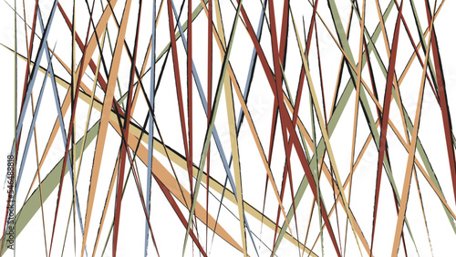 Action Painting 2023 Color Match Wide Wallpaper