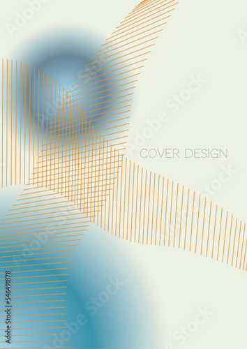 Minimal Minimal Geometric Vector Poster Design with Lines and Gradient Colorful Circles. Collection of Abstract Backgrounds for Covers, Flyers, Templates, Booklets, Cards, Brochures, Branding, etc.