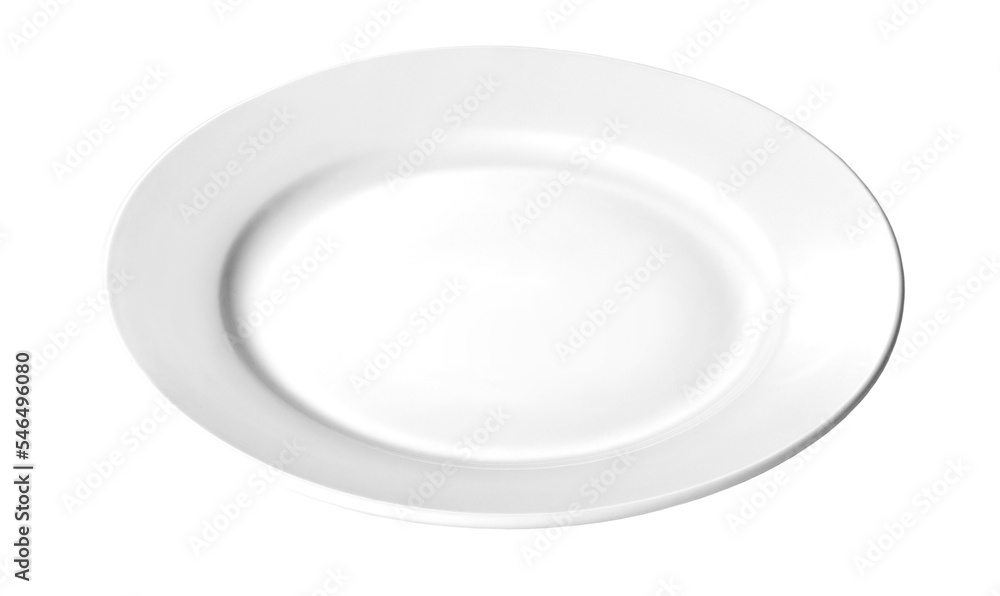 White plate isolated White plate isolated