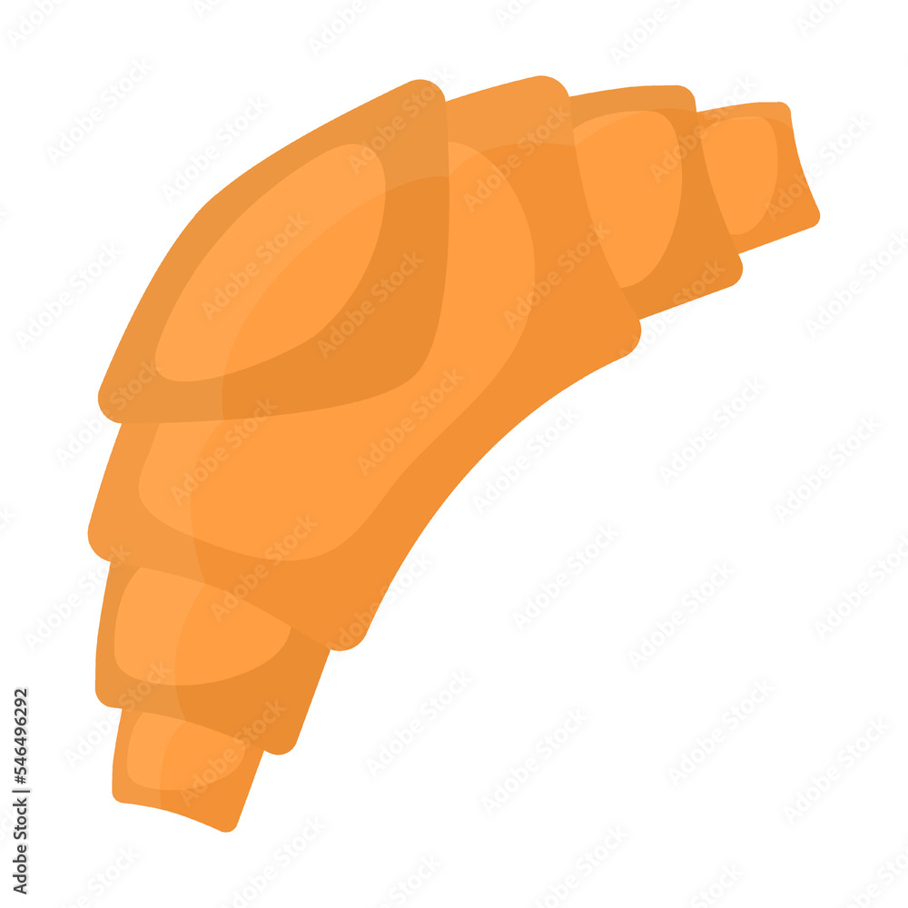 hot sweet croissant with filling, bread and other food cooking with flour, baking cartoon vector illustration hot sweet croissant with filling, bread and other food cooking with flour, baking cartoon vector illustration