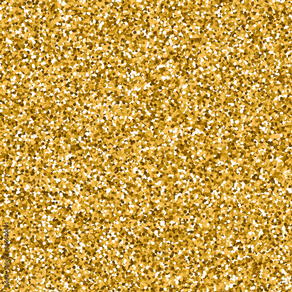 Gold Glitter, Vector Texture Seamless Pattern