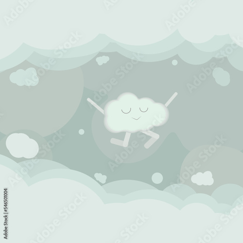 A light baby cloud