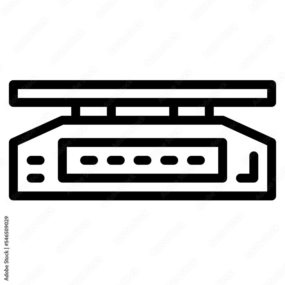 weight line icon style weight line icon style