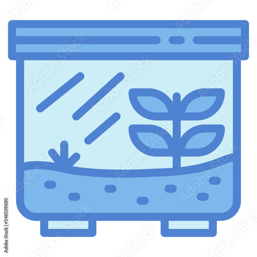 terrarium two tone icon style