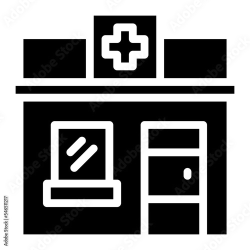 dispensary glyph icon style