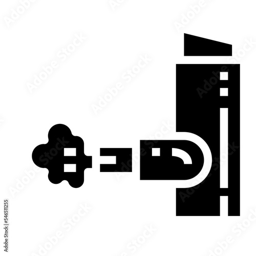 inhaler glyph icon style