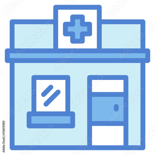 dispensary two tone icon style