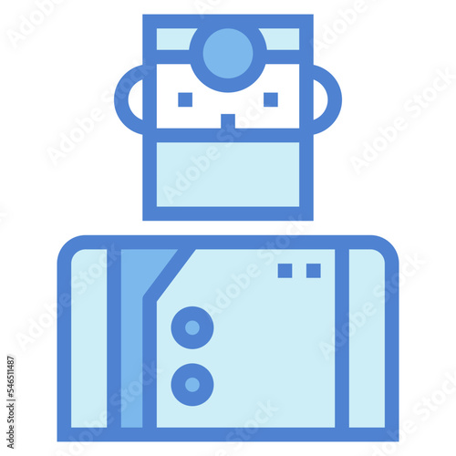 doctor two tone icon style