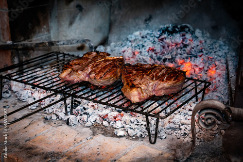 Fleisch, Steak, Grill, Chianina, Rind, Rindfleisch, Essen