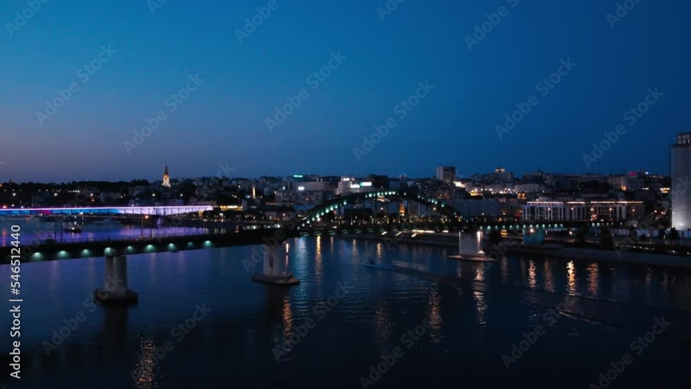 Aerial view of Belgrade, capital of Serbia.
Aerial view of Belgrade, capital of Serbia.