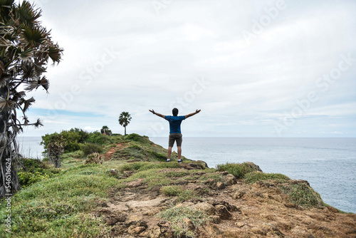 Relax at Prom Thep Cape Phuket, Thailand. photo